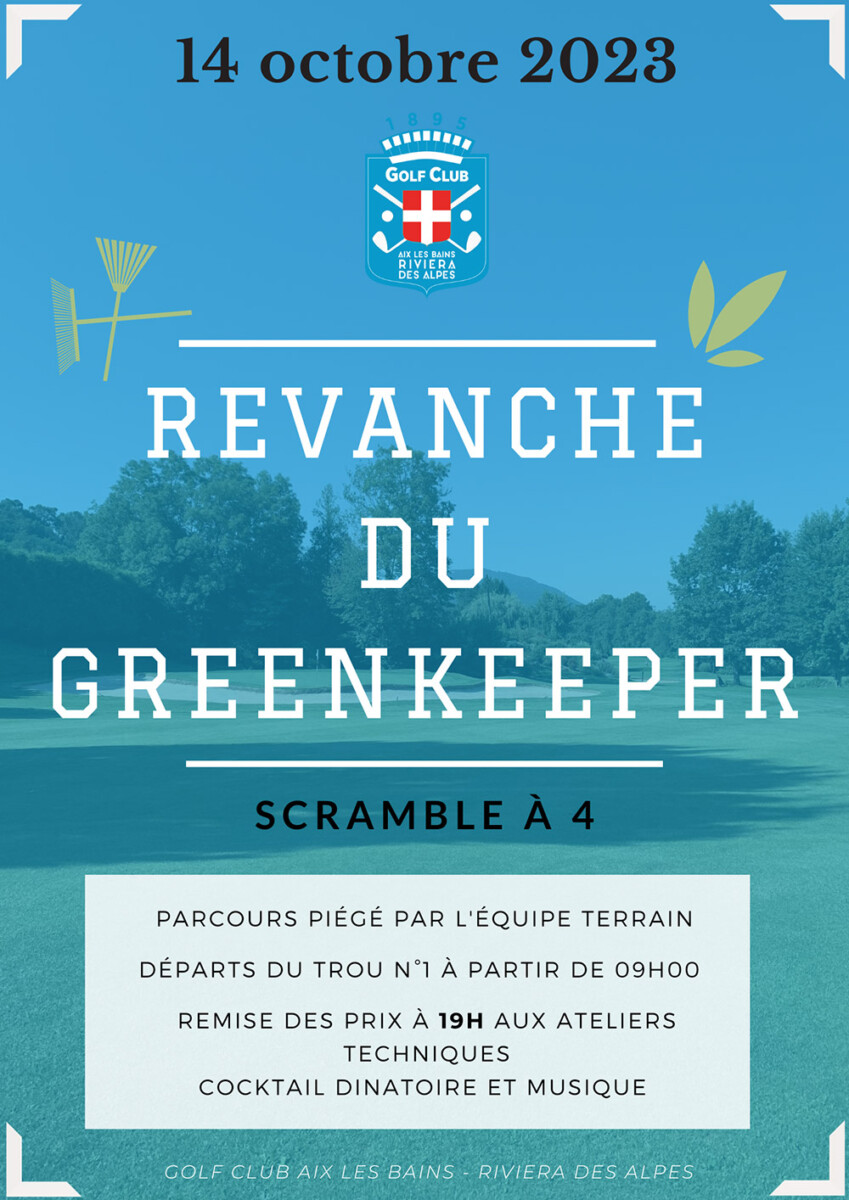 Revanche du Greenkeeper