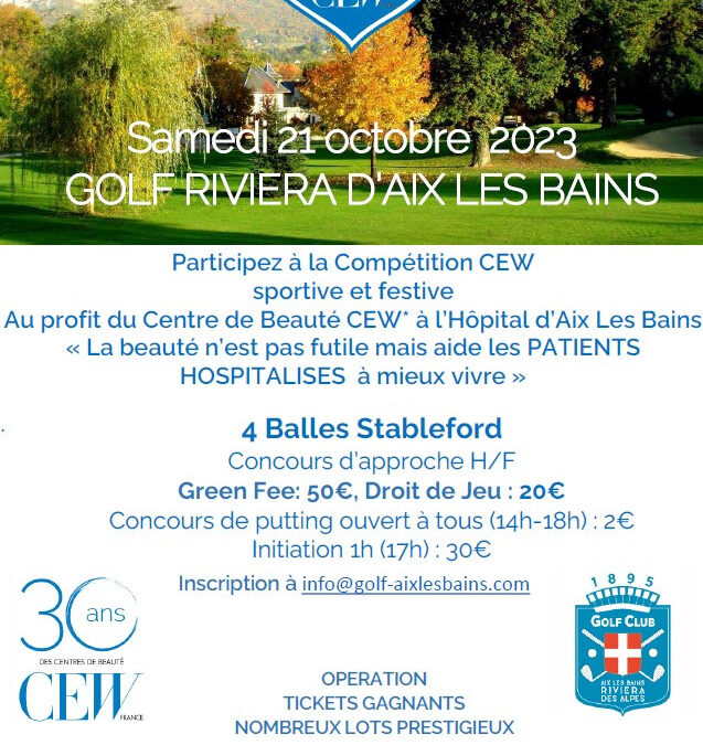 Compétition caritative – CEW