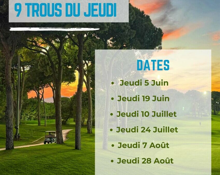 Compétition « 9 trous du jeudi »