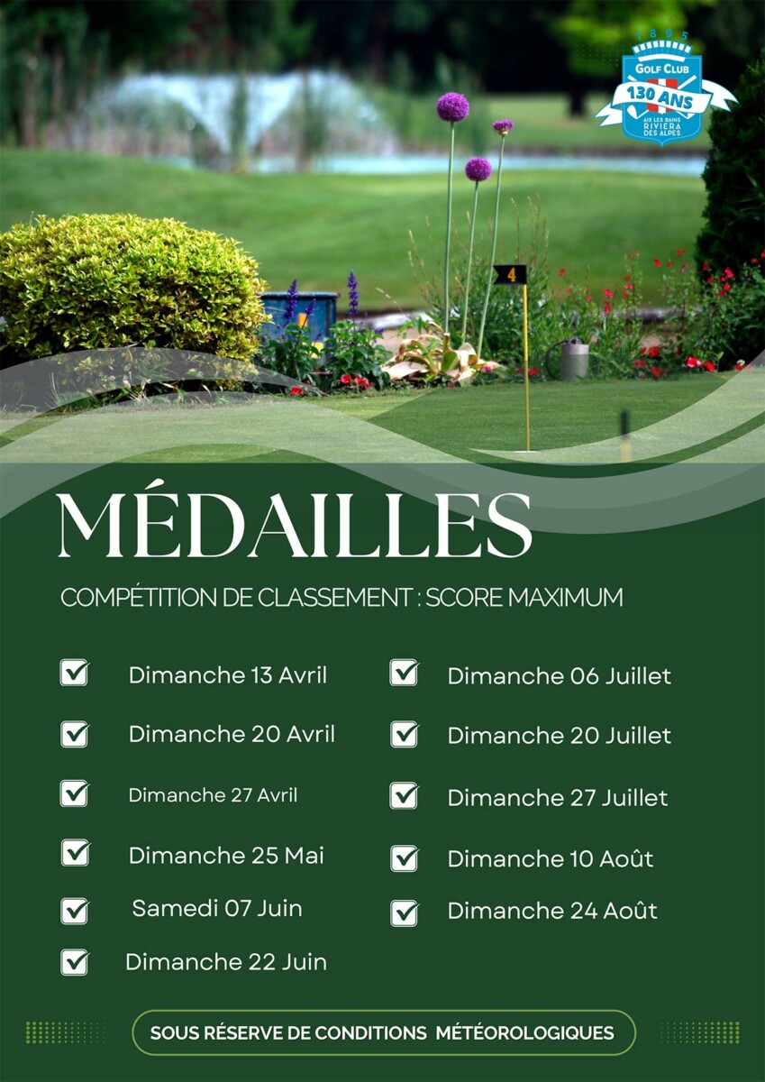 Médailles