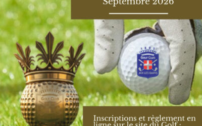 5 & 6 septembre – Trophée mid-amateur