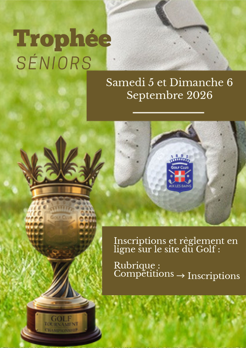 Trophée senior 2026 Trophée senior 2026